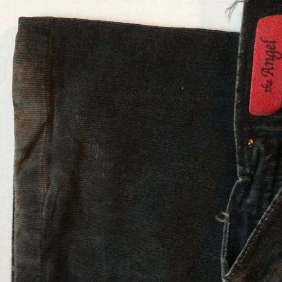 VGUC. AG The Angel black corduroy flare pants. - Picture 3 of 12